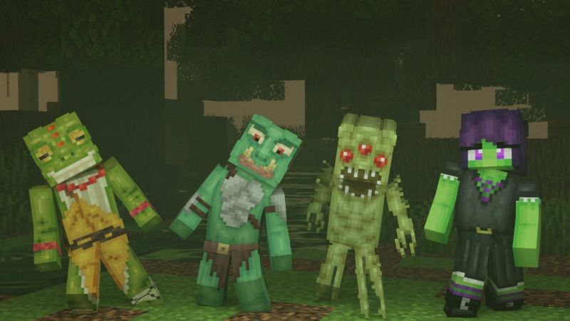 Swamp Creatures on the Minecraft Marketplace by CubeCraft Games