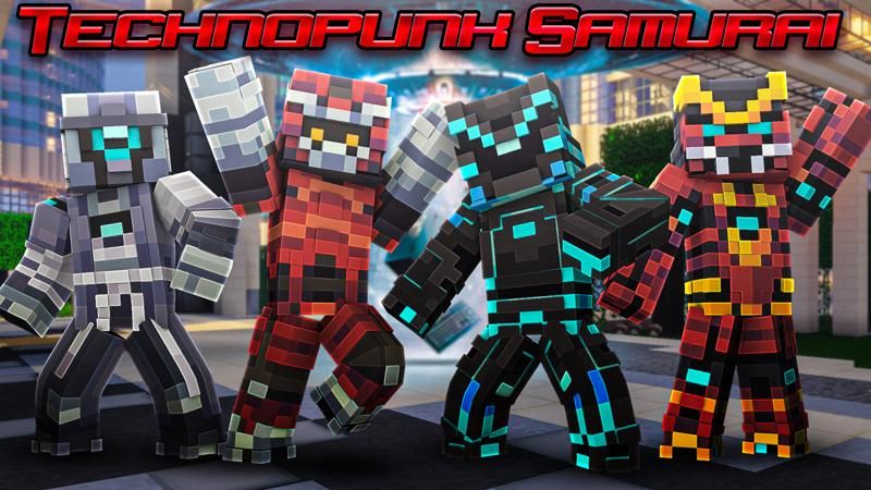 Technopunk Samurai on the Minecraft Marketplace by CubeCraft Games