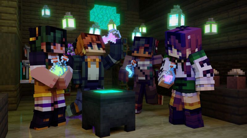 Teen Witches on the Minecraft Marketplace by CubeCraft Games