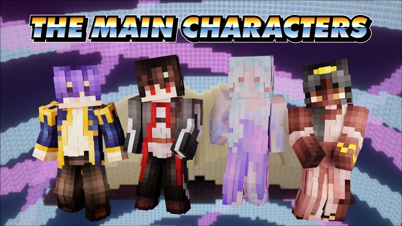 The Main Characters on the Minecraft Marketplace by CubeCraft Games