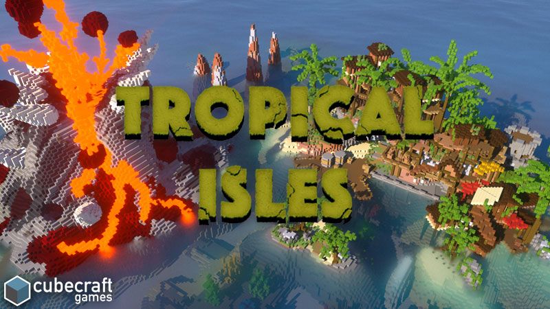 Tropical Isles on the Minecraft Marketplace by CubeCraft Games