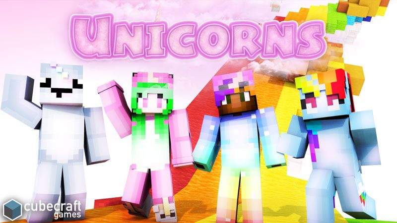 Unicorns on the Minecraft Marketplace by CubeCraft Games