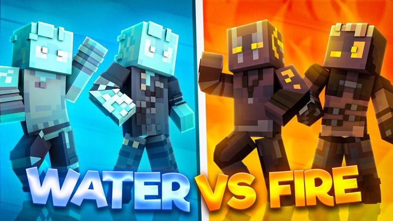 Water VS Fire on the Minecraft Marketplace by CubeCraft Games