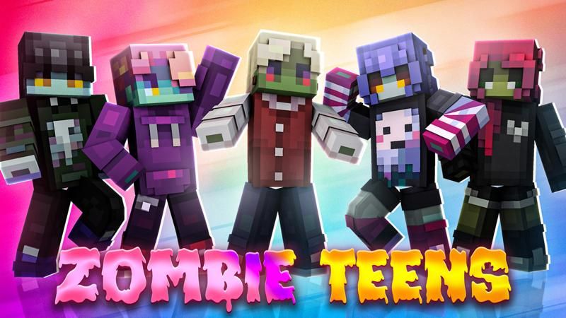 Zombie Teens on the Minecraft Marketplace by CubeCraft Games