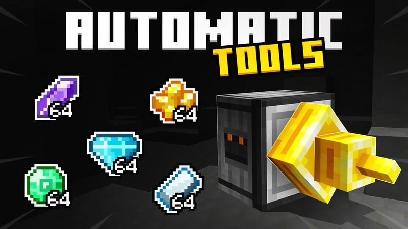 Automatic Tools on the Minecraft Marketplace by Cubed Creations