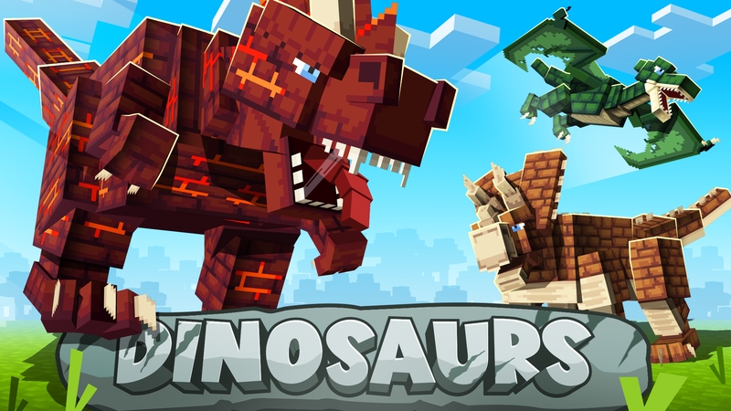 Dinosaurs on the Minecraft Marketplace by Cubed Creations