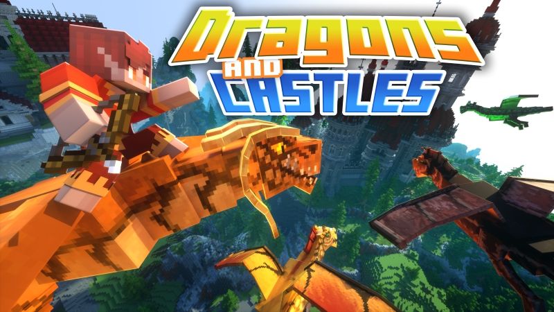 Dragons and Castles on the Minecraft Marketplace by Cubed Creations