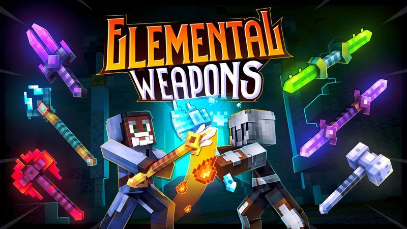 Elemental Weapons on the Minecraft Marketplace by Cubed Creations