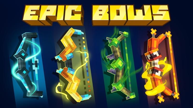 Epic Bows on the Minecraft Marketplace by Cubed Creations