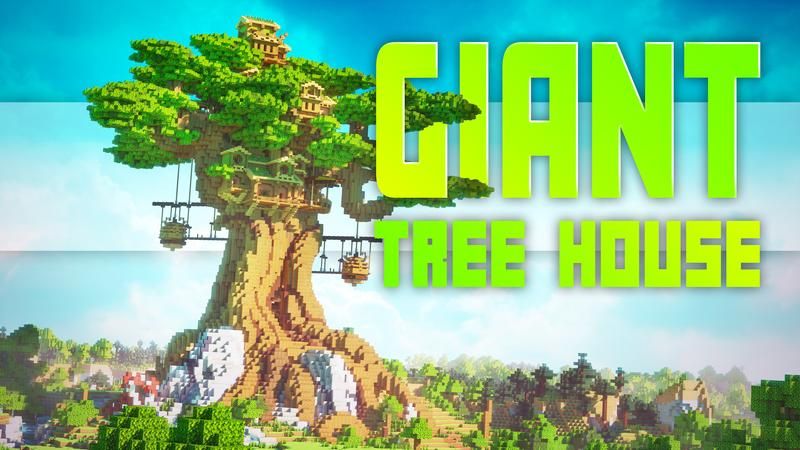 Giant Tree House on the Minecraft Marketplace by Cubed Creations