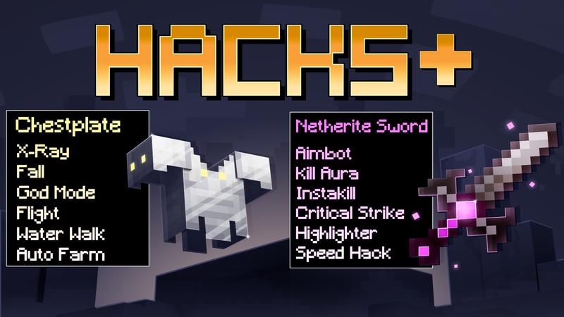 HACKS+ on the Minecraft Marketplace by Cubed Creations