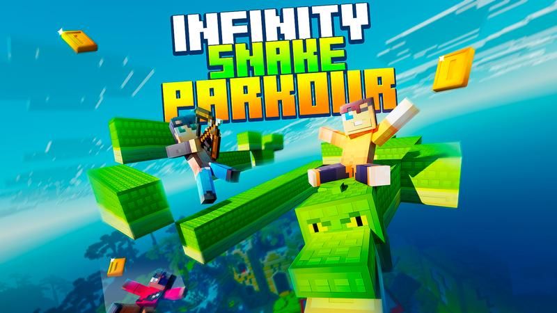 Infinity Snake Parkour on the Minecraft Marketplace by Cubed Creations