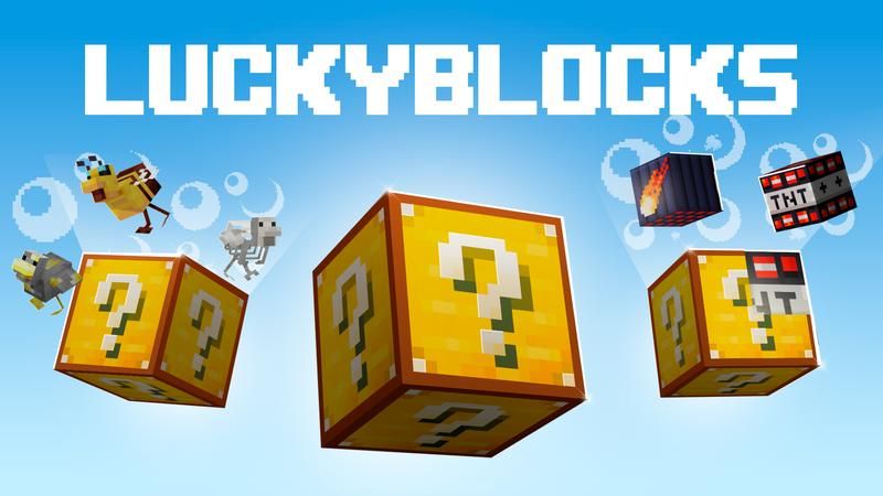 Lucky Blocks on the Minecraft Marketplace by Cubed Creations