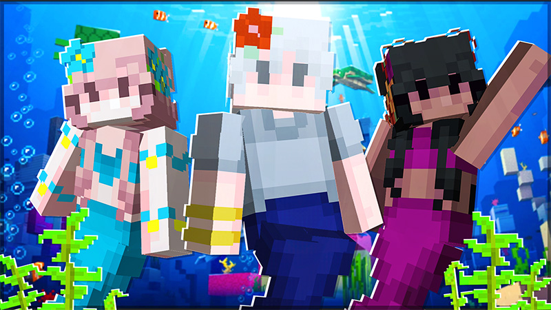 Mermaids on the Minecraft Marketplace by Cubed Creations
