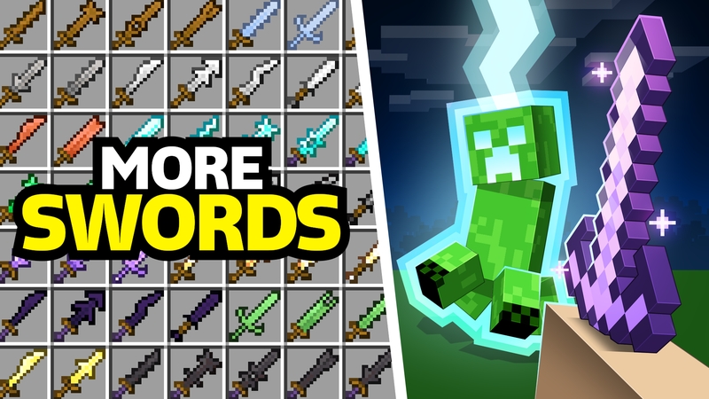 More Swords on the Minecraft Marketplace by Cubed Creations