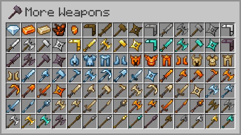 More Weapons