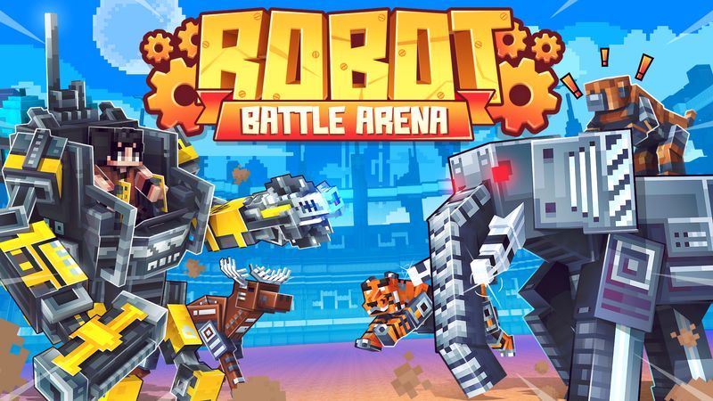 Robot Battle Arena on the Minecraft Marketplace by Cubed Creations