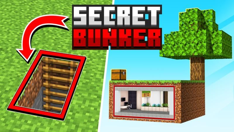 Secret Skyblock Bunker