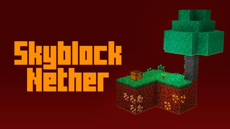 Skyblock Nether on the Minecraft Marketplace by Cubed Creations