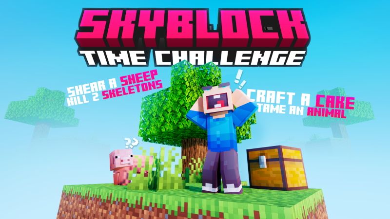 Skyblock Time Challenge on the Minecraft Marketplace by Cubed Creations