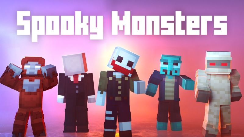 Spooky Monsters on the Minecraft Marketplace by Cubed Creations