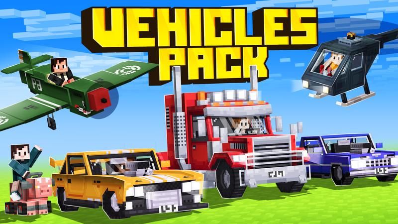 Vehicles Pack on the Minecraft Marketplace by Cubed Creations