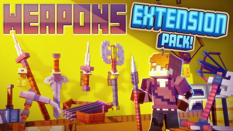 Weapons Extension Pack! on the Minecraft Marketplace by Cubed Creations