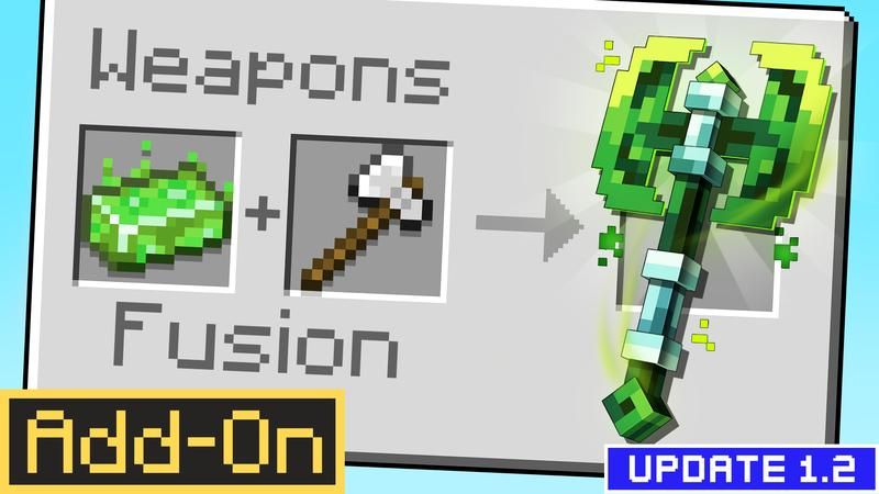 Weapons Fusion Add-On on the Minecraft Marketplace by Cubed Creations