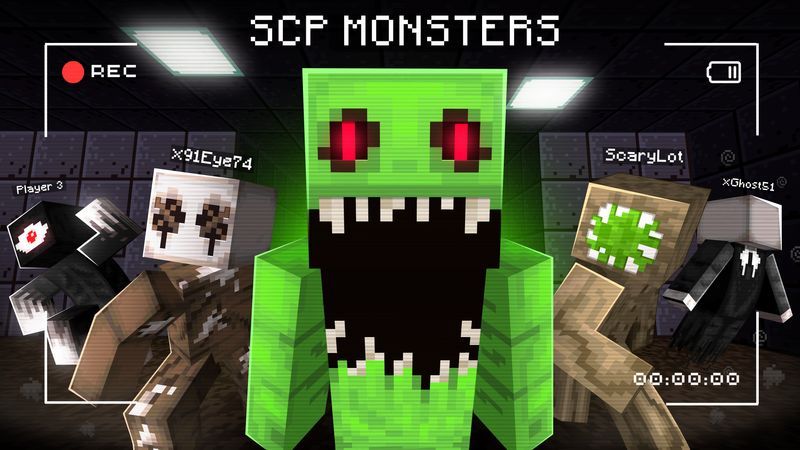 SCP Monsters on the Minecraft Marketplace by cubical