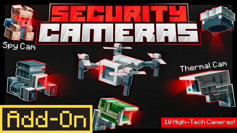 Security Cameras Add-On on the Minecraft Marketplace by Cubical