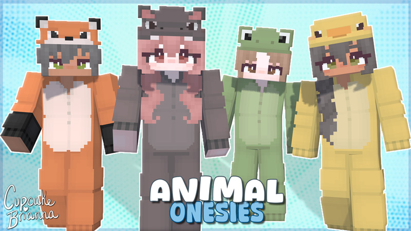 Animal Onesies HD Skin Pack on the Minecraft Marketplace by CupcakeBrianna