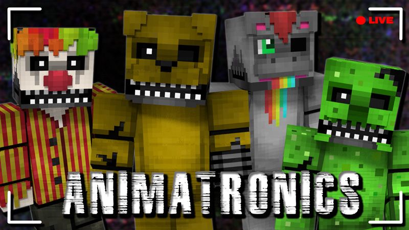 Animatronics HD Skin Pack on the Minecraft Marketplace by CupcakeBrianna