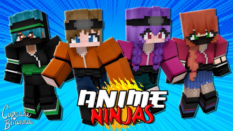 Anime Ninjas HD Skin Pack on the Minecraft Marketplace by CupcakeBrianna