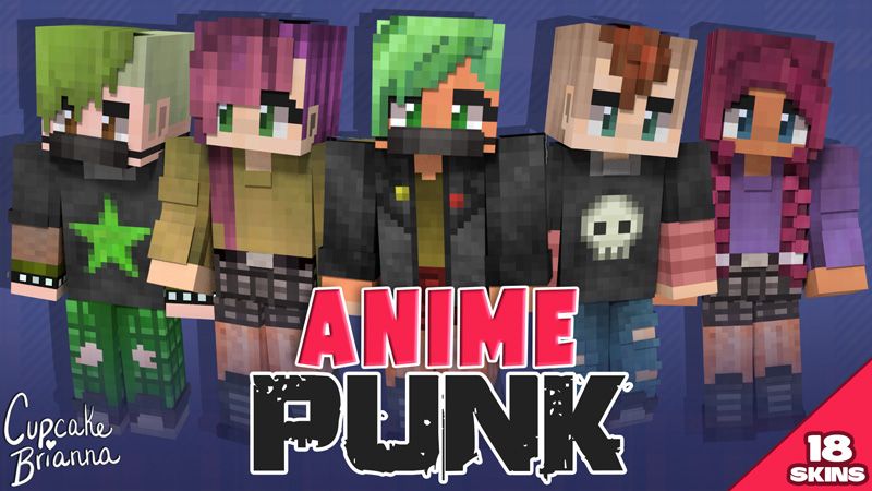 Anime Punk HD Skin Pack on the Minecraft Marketplace by CupcakeBrianna