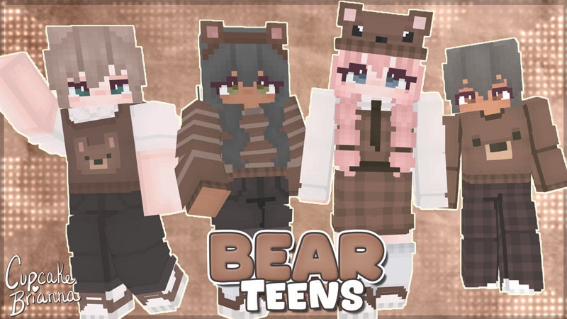 Bear Teens HD Skin Pack on the Minecraft Marketplace by CupcakeBrianna