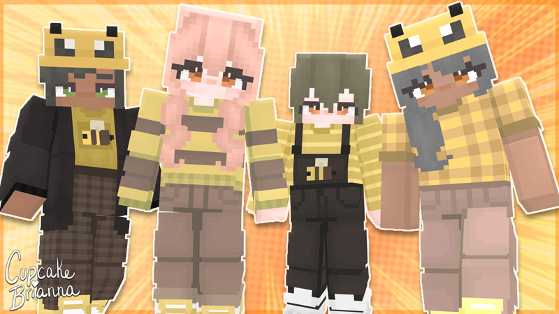 Bee Teens HD Skin Pack on the Minecraft Marketplace by CupcakeBrianna