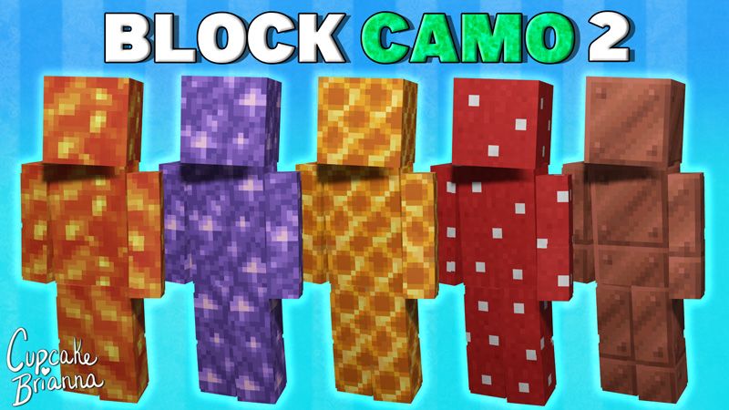 Block Camo 2 HD Skin Pack on the Minecraft Marketplace by cupcakebrianna