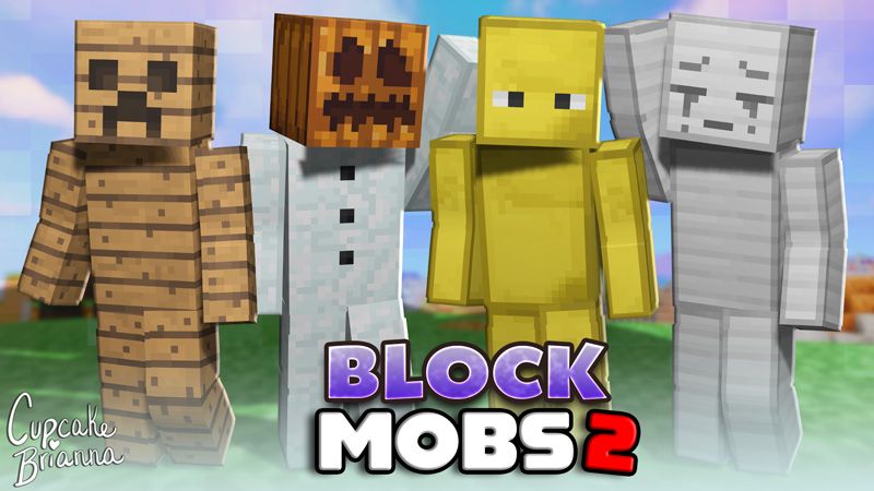 Block Mobs 2 HD Skin Pack on the Minecraft Marketplace by CupcakeBrianna