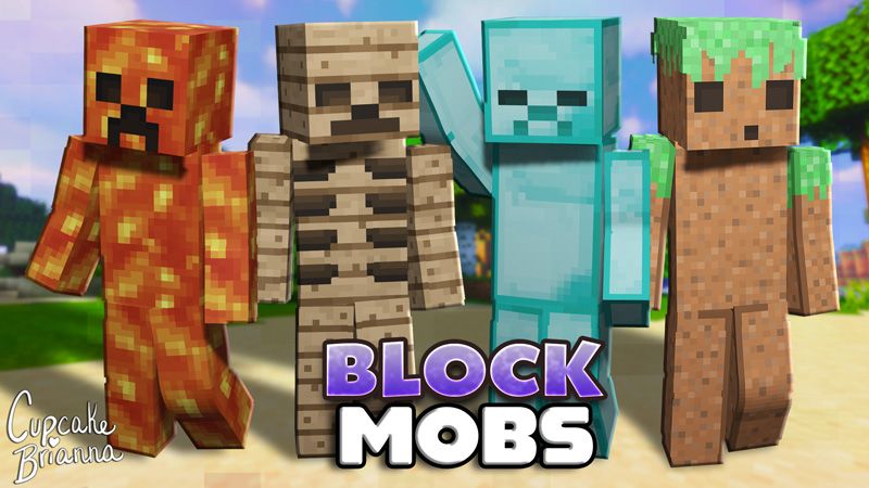 Block Mobs HD Skin Pack on the Minecraft Marketplace by CupcakeBrianna