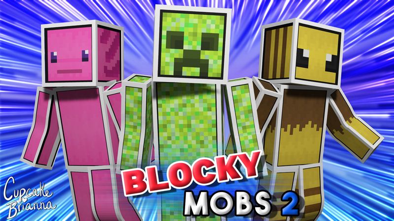 Blocky Mobs 2 HD Skin Pack on the Minecraft Marketplace by CupcakeBrianna