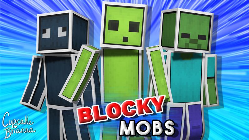 Blocky Mobs HD Skin Pack on the Minecraft Marketplace by CupcakeBrianna