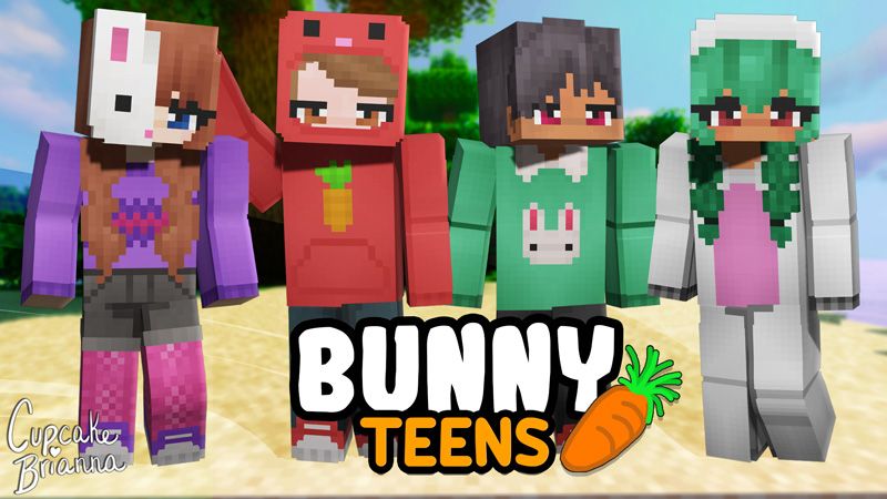 Bunny Teens HD Skin Pack on the Minecraft Marketplace by CupcakeBrianna