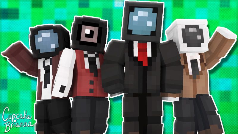 Cameras and TVs Skin Pack on the Minecraft Marketplace by CupcakeBrianna