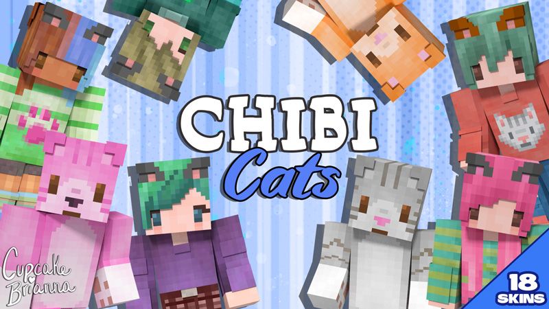 Chibi Cats HD Skin Pack on the Minecraft Marketplace by CupcakeBrianna