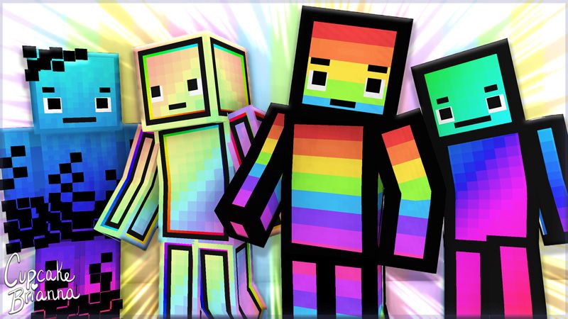 Chroma HD Skin Pack on the Minecraft Marketplace by CupcakeBrianna