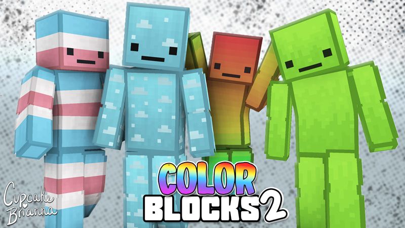 Color Blocks 2 HD Skin Pack on the Minecraft Marketplace by CupcakeBrianna