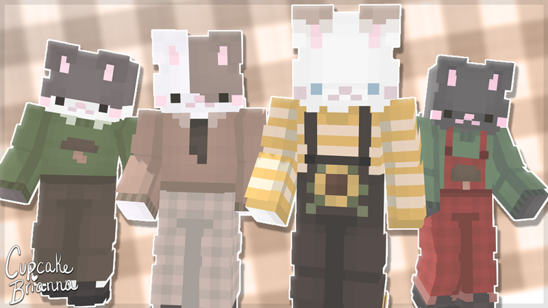 Cottage Bunny Skin Pack on the Minecraft Marketplace by CupcakeBrianna