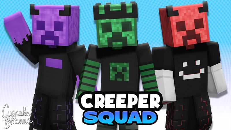 Creeper Squad HD Skin Pack on the Minecraft Marketplace by CupcakeBrianna