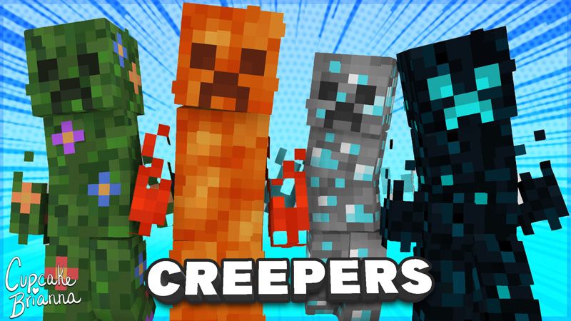 Creepers Skin Pack on the Minecraft Marketplace by CupcakeBrianna