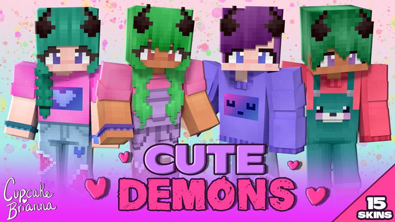 Cute Demons HD Skin Pack on the Minecraft Marketplace by CupcakeBrianna